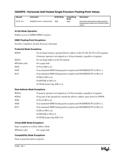 IntelÂ® Extended Memory 64 Technology Software Developer's Guide