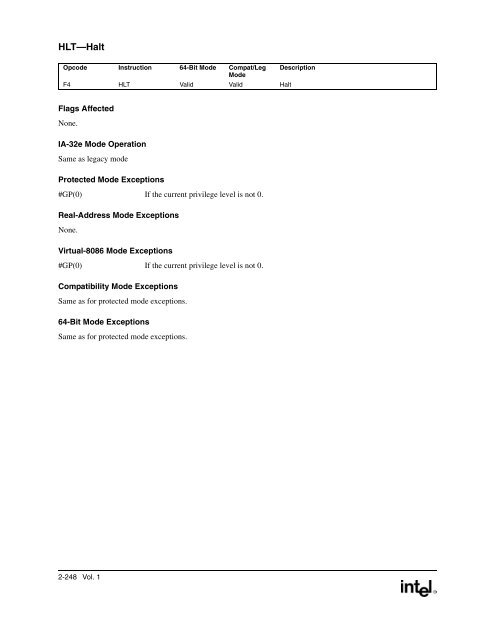 IntelÂ® Extended Memory 64 Technology Software Developer's Guide