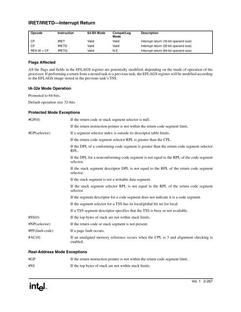 IntelÂ® Extended Memory 64 Technology Software Developer's Guide