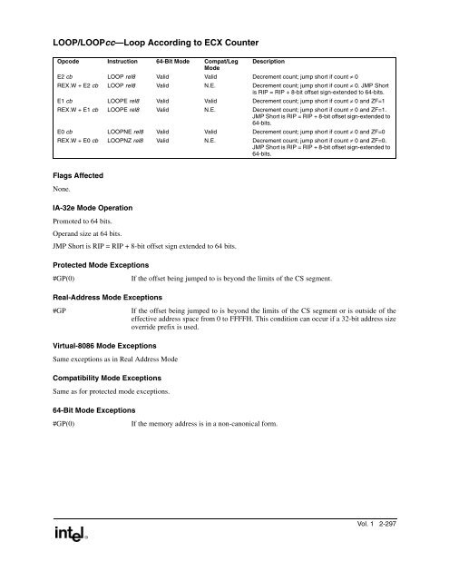 IntelÂ® Extended Memory 64 Technology Software Developer's Guide