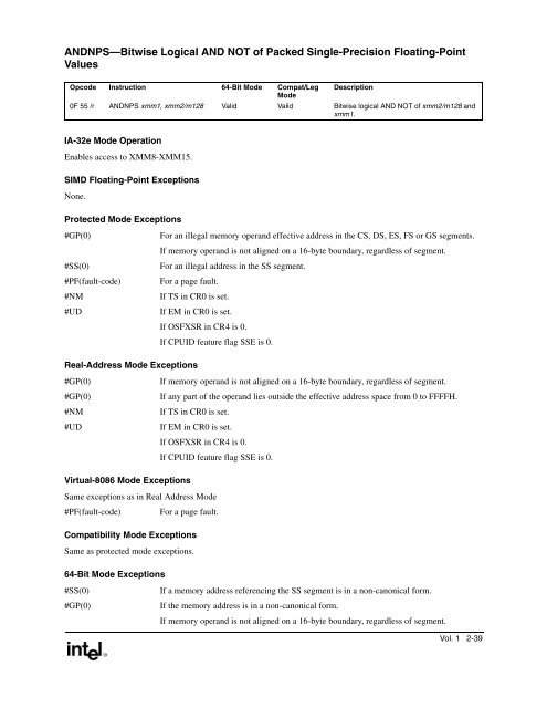 IntelÂ® Extended Memory 64 Technology Software Developer's Guide