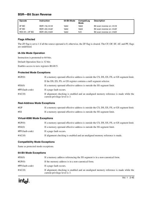 IntelÂ® Extended Memory 64 Technology Software Developer's Guide