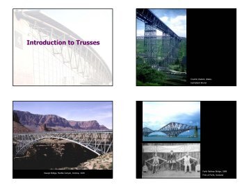 Introduction to Trusses - University of Maryland School of Architecture