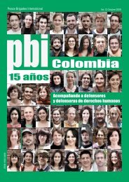 ColomPBIa no 12: PBI Colombia - 15 años acompañando