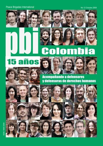 ColomPBIa no 12: PBI Colombia - 15 años acompañando