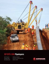 SP/CPX-594 Pipelayers - Worldwide Machinery