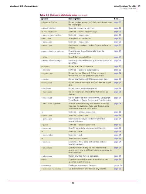 VirusScan for UNIX - Arizona State University