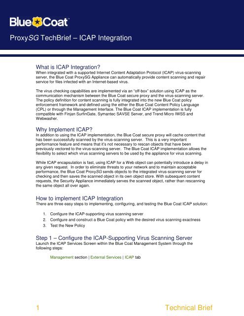 icap service icap service