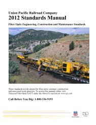2012 Standards Manual - Union Pacific