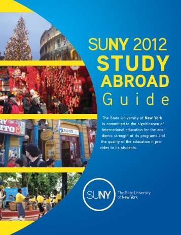 study abroad - State University of New York