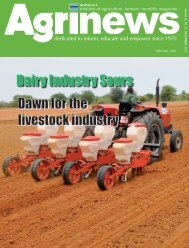 Agrinews December 2012 - Ministry of Agriculture