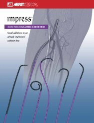 30cm ANGIOGRAPHIc cAtHeteRs - Merit Medical