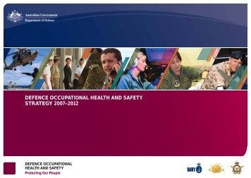 Defence Occupational Health and Safety Strategy 2007-1 - Comcare