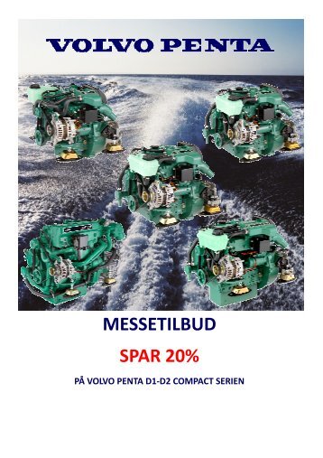 Messetilbud D1-D2 til 21-10-2011 - Volvo Penta Service