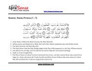 SOURCE: SURAH FATEHA (1 â 7) - IqraSearch.com
