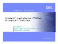 Presentation - z/VM - IBM