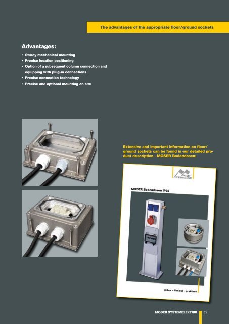 Brochure Garden columns - Moser Systemelektrik