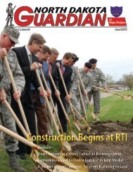 Construction Begins at RTI - North Dakota National Guard - U.S. Army
