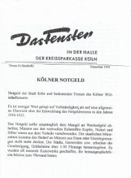 KÖLNER NOTGELD