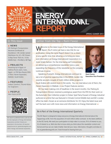 REPORT - Energy International