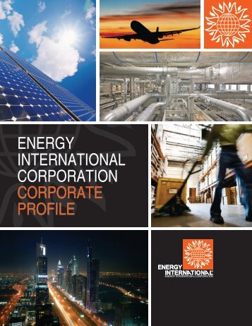 ENERGY INTERNATIONAL CORPORATION CORPORATE PROFILE