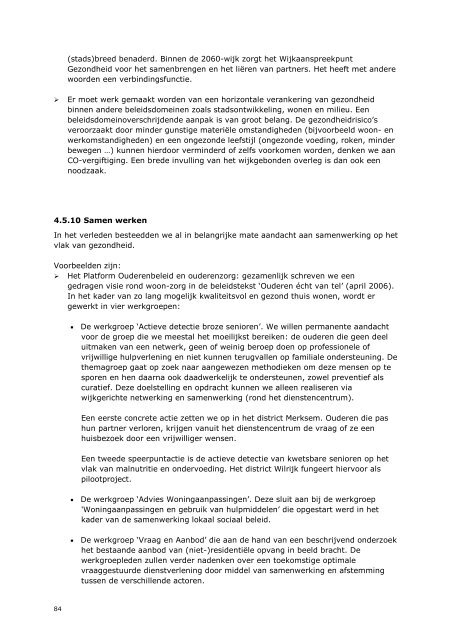 Antwerpen - lokaal sociaal beleidsplan 2008-2014 - Vlaanderen.be