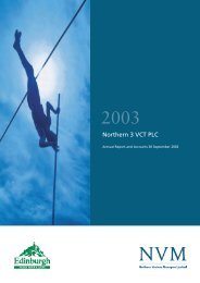 Annual report and financial statements - NVM Private Equity Ltd.