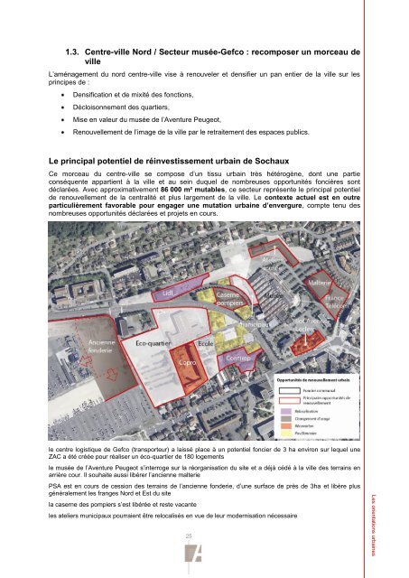 Ville de Sochaux Projet de DÃ©veloppement StratÃ©gique - ADU