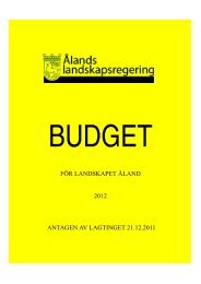 2012 - Ålands landskapsregering