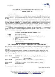 Convocation AG 2012.pdf - Institut Alcor