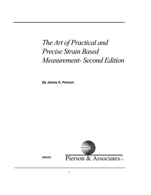 The Art of Practical and Precise Strain Based ... - Webprofile.info