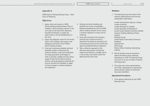 Vauxhall Nine Elms Battersea Opportunity Area Planning Framework