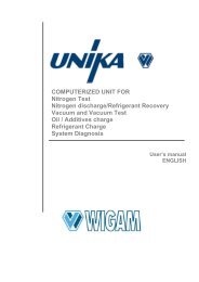 COMPUTERIZED UNIT FOR Nitrogen discharge ... - Wigam