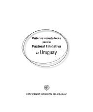 Criterios orientadores para la Pastoral Educativa en Uruguay