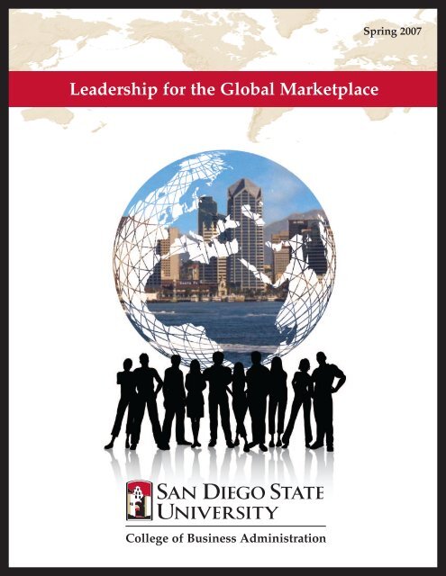 Leadership for the Global Marketplace - The College of Business ...