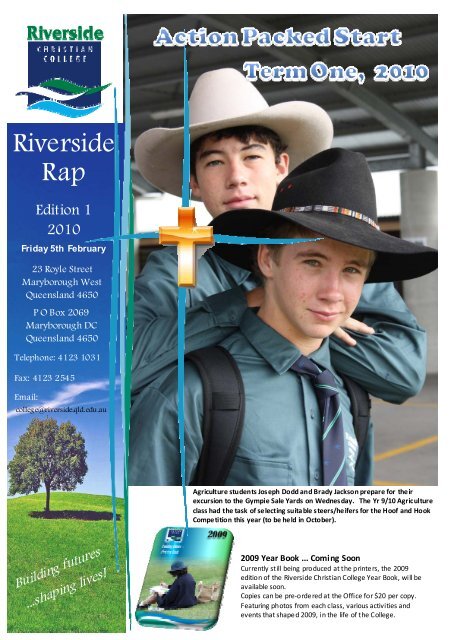 MIDDLE COLLEGE News - Riverside Christian College