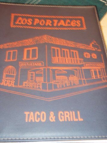 View Los Portales menu (PDF file)