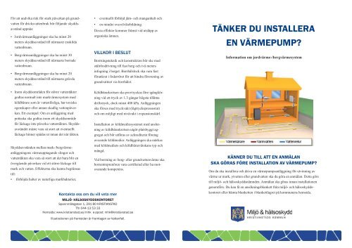 VÃ¤rmepumpar informationsblad fÃ¶r dig som tÃ¤nker ... - Kristianstad