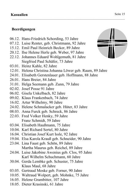 gemei debrief - Zwolf-Apostel-Kirche Frankenthal