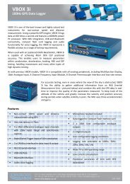 VBOX 3i 100Hz GPS Data Logger - Racelogic