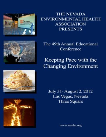 table of contents - Nevada Environmental Health Association