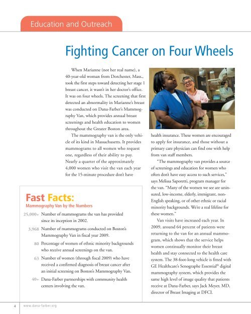 Fast Fact - Dana-Farber Cancer Institute