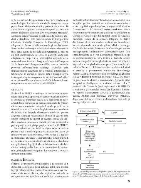 Nr. 2, 2007 - Romanian Journal of Cardiology