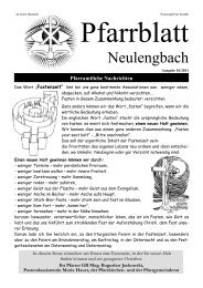 2,89 MB PDF in neuem Fenster öffnen - Pfarre Neulengbach