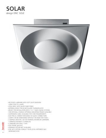 design eric solÉ - Artemide
