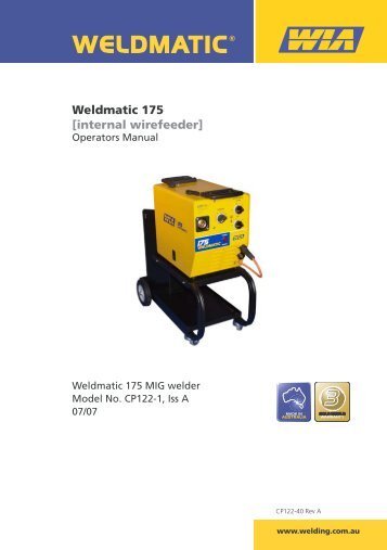 Weldmatic 175 [internal wirefeeder] - BJH