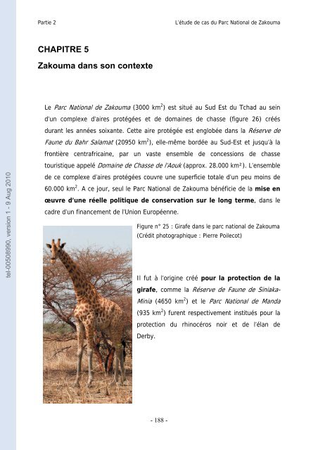 La conservation de la nature en Afrique centrale entre thÃ©orie et ...