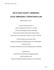 Keya Paha County LEOP - Nebraska Emergency Management ...