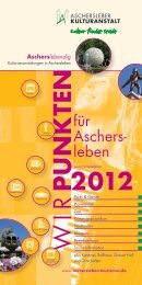 Programmbroschüre Sommer 2012 - aschersleben-tourismus.de