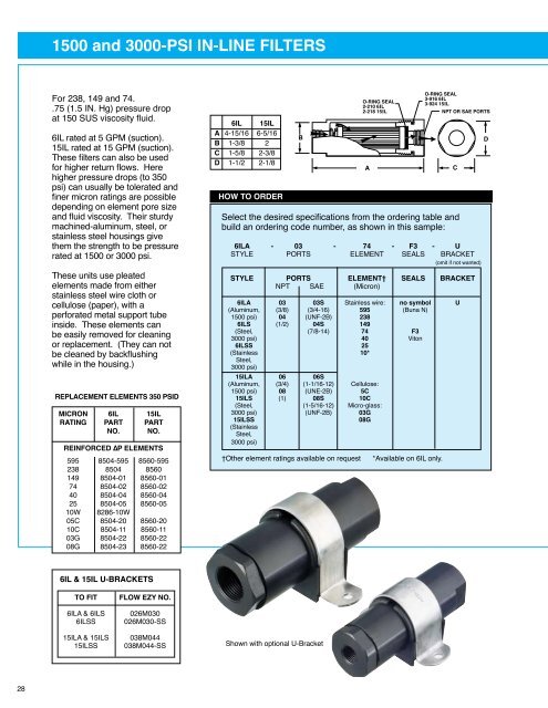 BB-9 Product Line Catalog - Flow Ezy Filters